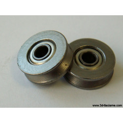 Ložisko okrúhle v-profil 3x12x4mm