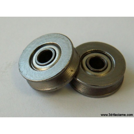 Ložisko okrúhle v-profil 3x12x4mm
