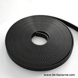 Ozubený remeň S3M PU3 10mm čierny