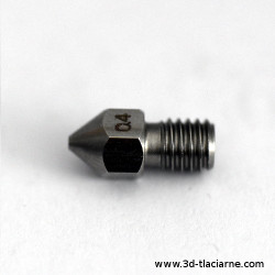 Tryska nerezová MK8L (0,4mm) pre 1,75