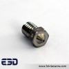E3D tryska pokovená meď (0,6mm)