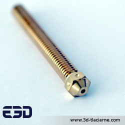 E3D tryska SuperVolcano mosadzná 1,4 mm - 1,75 mm filament