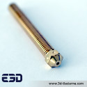 E3D tryska SuperVolcano mosadzná 1,0 mm - 1,75 mm filament
