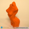 TPU FIBERFLEX 30D filament oranžový 1,75mm Fiberlogy 850g