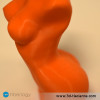 TPU FIBERFLEX 30D filament oranžový 1,75mm Fiberlogy 850g