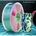 PLA+ Silk TriColor SUNLU Blue Green Purple 1.75mm 1kg