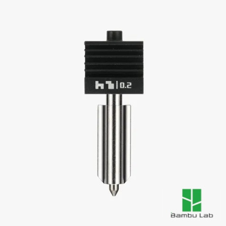 Bambu Lab Hotend tvrdená oceľ 0.2mm H2 P2