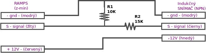 schema zapojenia indukcneho snimaca ramps